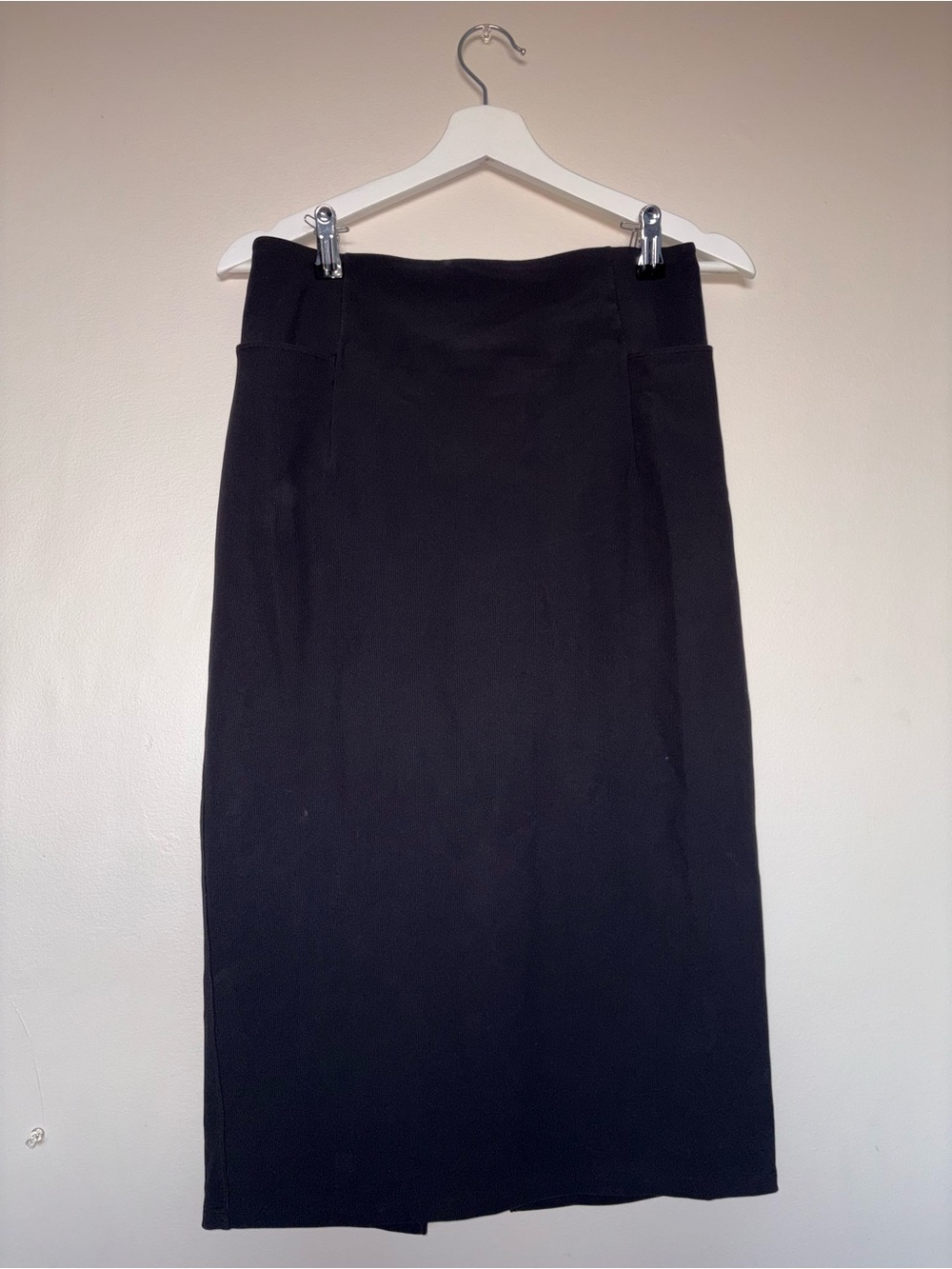 lululemon athletica Black Midi Pencil Skirt - Sleek High-Rise - Picture 4 of 7